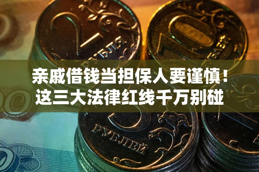 济南亲戚借钱当担保人要谨慎！这三大法律红线千万别碰