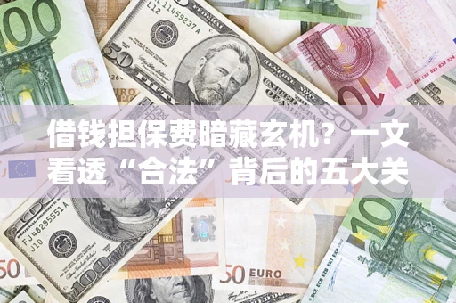 济南借钱担保费暗藏玄机？一文看透“合法”背后的五大关键陷阱