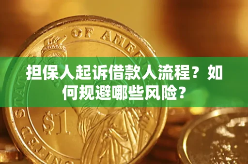 济南担保人起诉借款人流程？如何规避哪些风险？