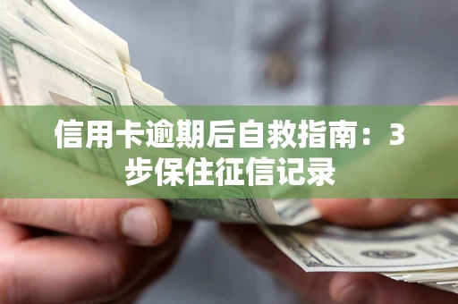 济南信用卡逾期后自救指南：3步保住征信记录