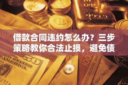 济南借款合同违约怎么办？三步策略教你合法止损，避免债务危机升级
