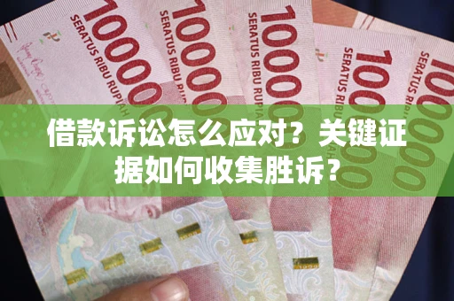 济南借款诉讼怎么应对？关键证据如何收集胜诉？